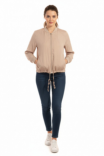 Dámská Přechodné Bundy Béžová Vel. 42