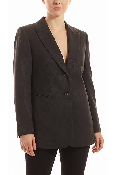 Společenské Dámské Sako Černé INTERDEE Vel. 42