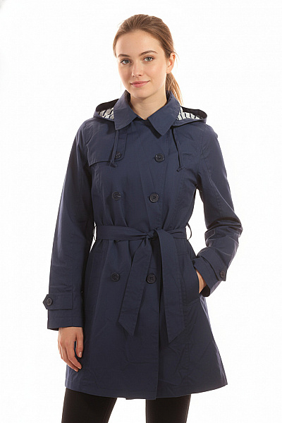 Dámský Trenčkot Modrý Esmara Vel. 38