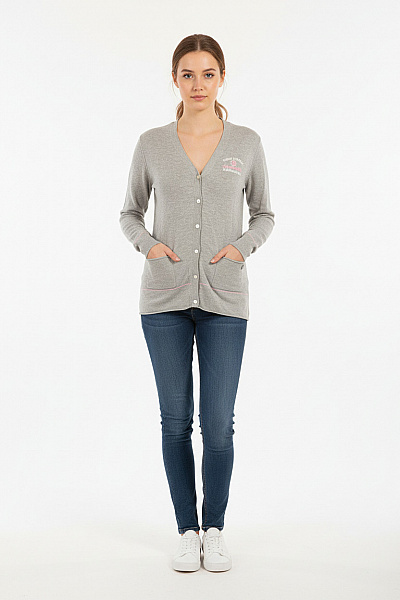 Dámský Svetr Šedý Vel. M