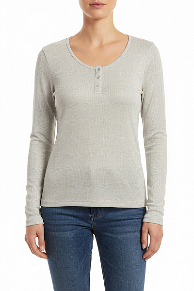 Dámské Tričko Stříbrné