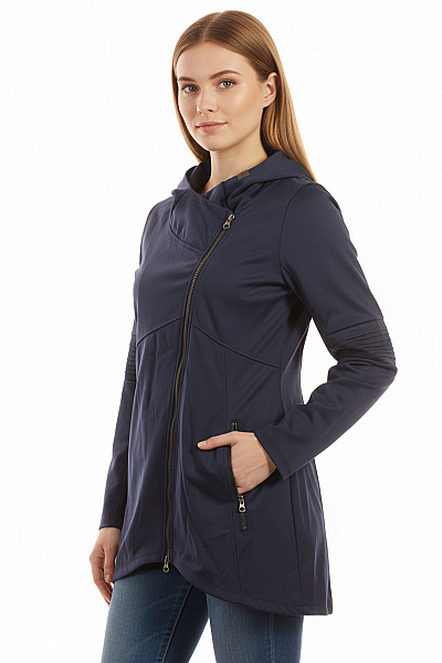 Dámská Bunda Modrý Vel.  38