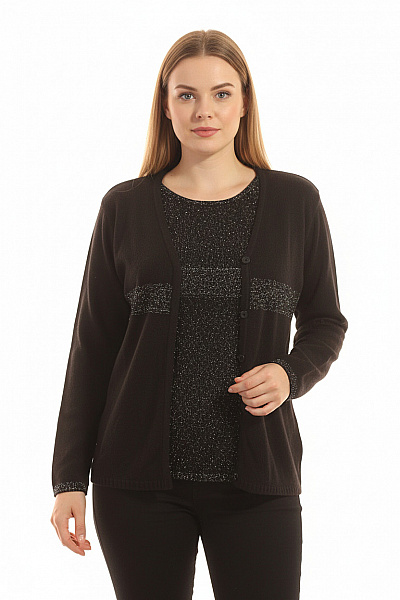 Dámský Pulovr Černý Vel. 38/40