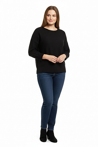 KAPALUA Dámský Pulovr Černý Vel. L