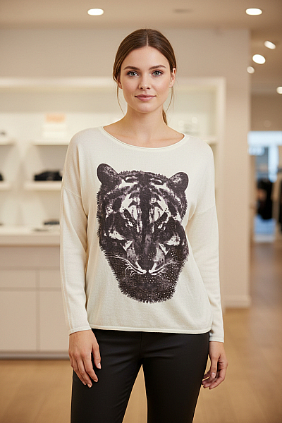  Halenka Pletená Barevná BONPRIX Second Hand Vel. 40/42