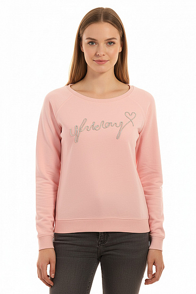 TOM TAILOR Dámská Mikina Bez Zapínání Růžová Vel. M