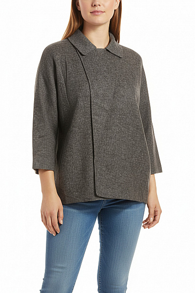 Dámský Svetr Šedý ZARA Second Hand Vel. M