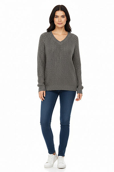 Dámský Pulovr Šedý Vel.  40