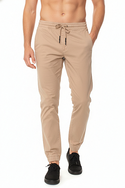 Pánské Chino Kalhoty Béžové CLOCKHOUSE Vel. S