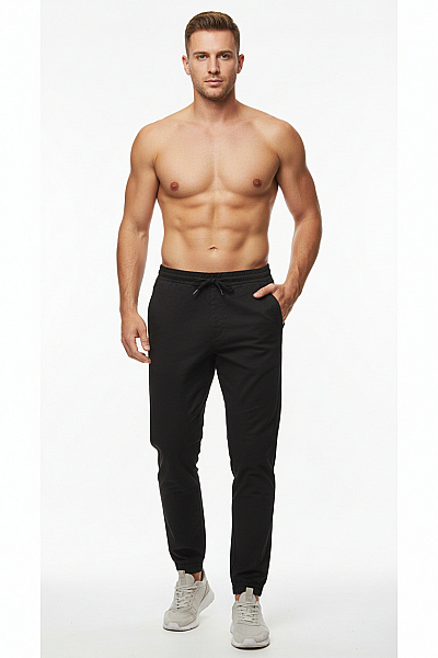 Pánské Kalhoty Černé ZARA Vel. L