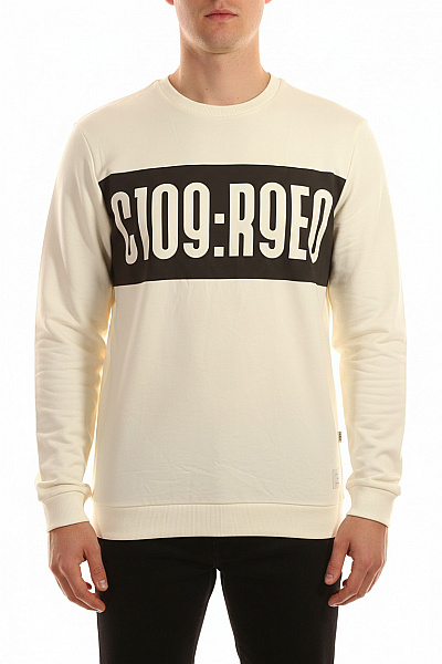 JACK & JONES Pánská Mikina Bez Zapínání Bílá Vel. L