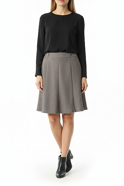 Dlouhá  Sukně Černobílá Canda Vel. 42