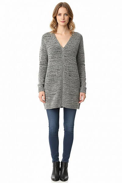 Dámský Svetr Šedý Vel. XS