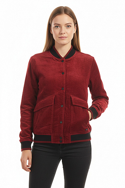 RVCA Dámská Bunda Vínová Vel. L