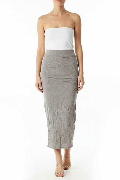 Dlouhá  Sukně Šedá FB SISTER Vel. S