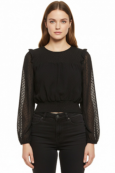 FB SISTER Halenka Černá Vel. M