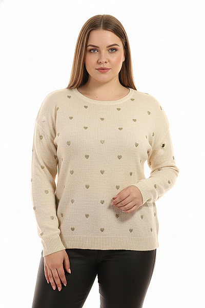 Dámský Svetr Béžový