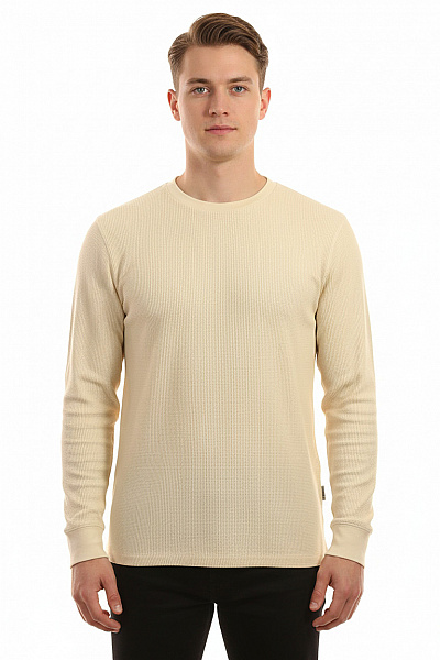 LEVIS Jednoduché Pánské Tričko Béžové Vel. L