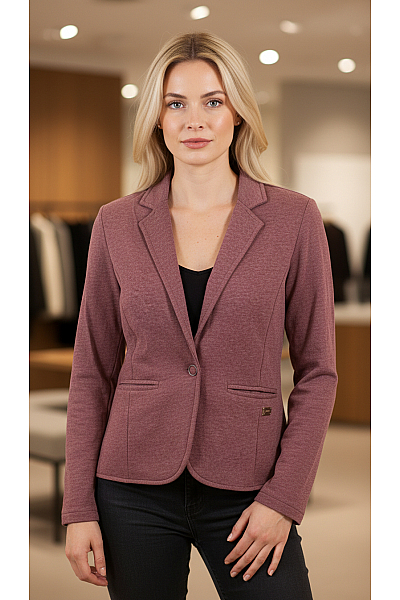 Dámské Blejzr Fialový ONLY Second Hand Vel. L