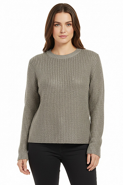 Dámský Svetr Šedý Second Hand