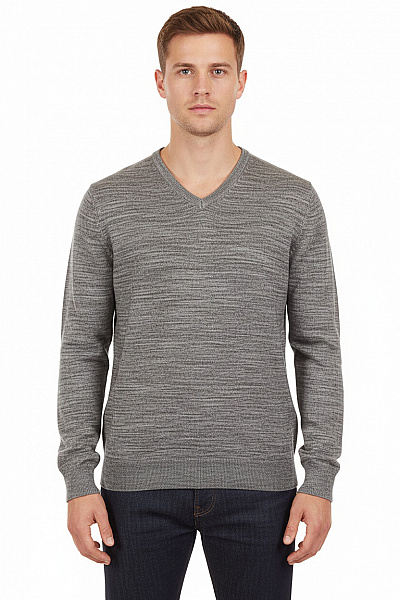 Pánský Svetr Šedý Canda Vel. M