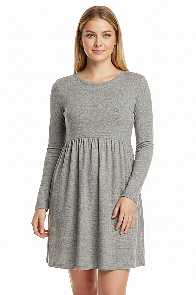 Šaty Šedé My Haily S Outlet Vel. L