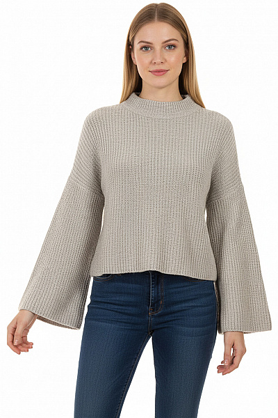 Dámský Svetr Šedý MANGO Vel. M