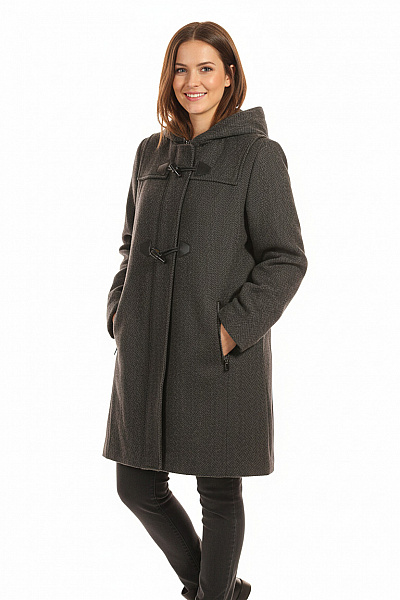 BONITA Dámský Kabát Černý Second Hand Vel. 42