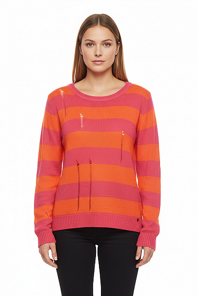 Dámský Svetr Barevný Second Hand Vel.  36/38