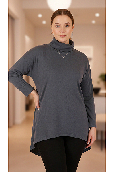 Halenka Modrá Second Hand Vel. L