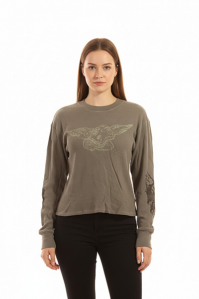 Dámský Pulovr Šedý Vel. L