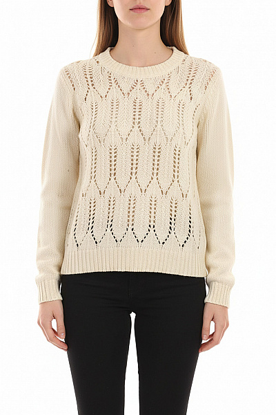 Dámský Pulovr Béžový Vel.  38