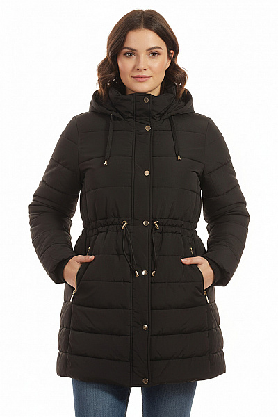 Canda Dámská Bunda Černá Second Hand Vel. 44