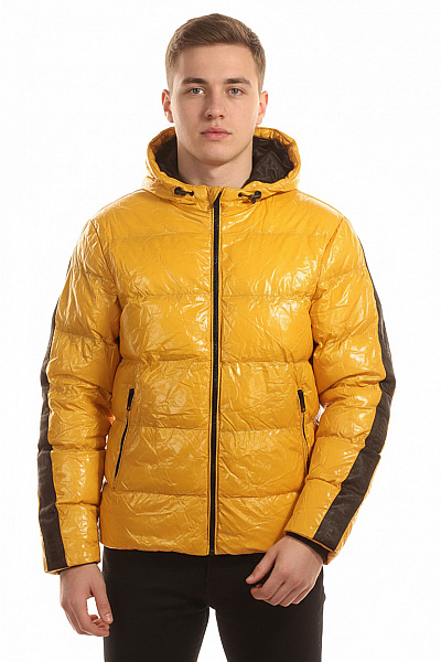 FSBN Zimní Pánská Bunda Žlutá Vel. M