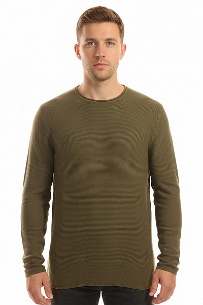 FSBN Pánský Pulovr Khaký Vel. L