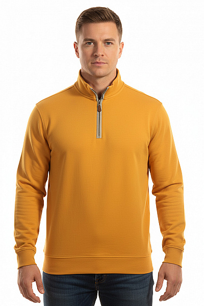 Pánská Mikina Bez Zapínání Žlutá REDMOND Vel. L