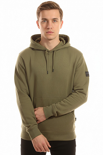Pánská Mikina Bez Zapínání Khaká JACK & JONES