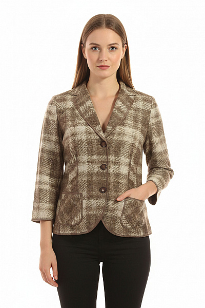 Dámské Sako Hnědý ERFO Vel. 46