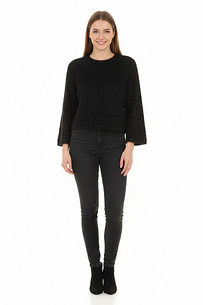 Dámský Svetr Černý Vel. M