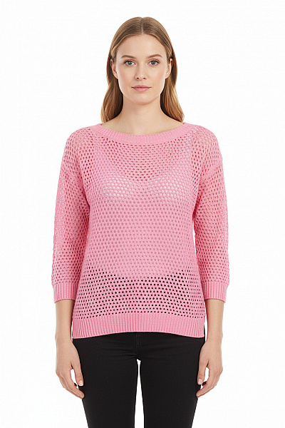 Takko Dámský Svetr Růžový Vel. M