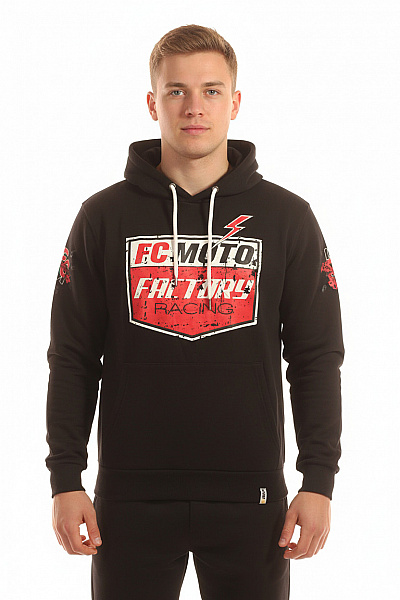 Pánská Mikina Bez Zapínání Černá Second Hand Vel. L