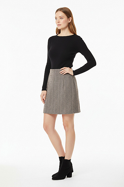 Balonová  Sukně Černobílá Vel. 34