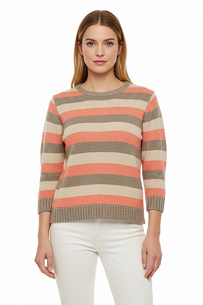 Gina Dámský Svetr Barevný Vel. L