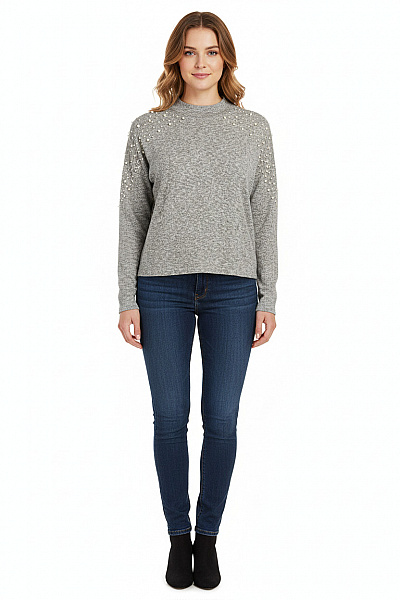 Halenka Šedá Vel. L