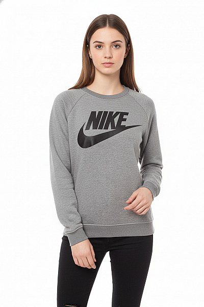 Nike Dámská Mikina Šedá Second Hand Vel. XS