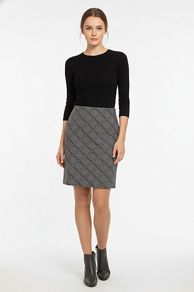 TAIFUN Sukně Šedá Vel. 40