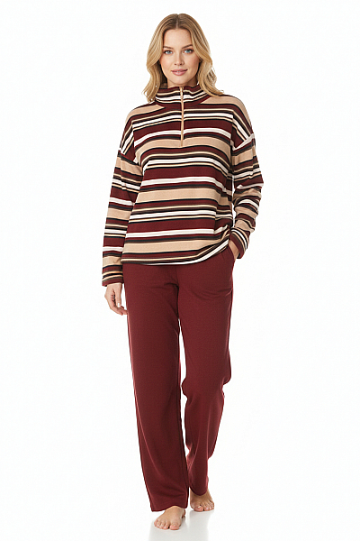 Dámské Pyžamo Barevné Sherpa Vel. M