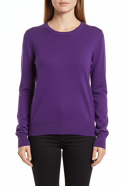 Dámský Svetr Fialový Canda Vel. L