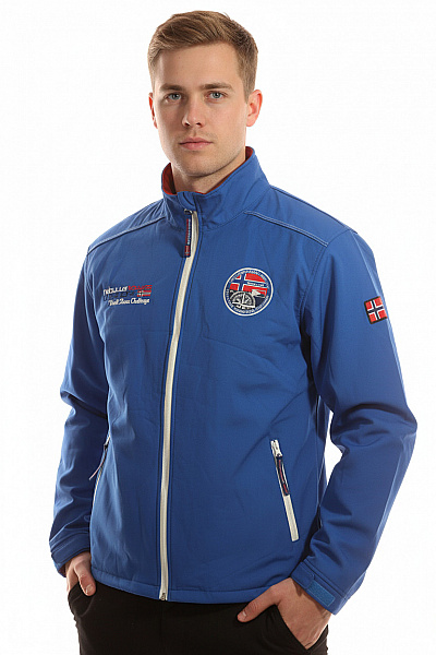 Nebulus Pánská Přechodné Bundy Modrá Second Hand Vel. L