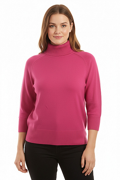 Dámský Rolák Růžový Second Hand Vel. 44/46